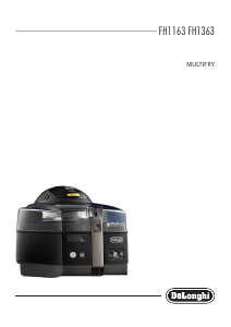 Manual DeLonghi FH3631BK Multifry Deep Fryer