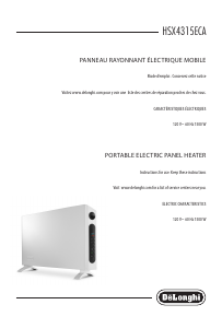 Mode d’emploi DeLonghi HSX4315E Chauffage
