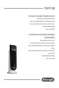 Manual DeLonghi TCH7915ER Heater