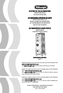 Manual DeLonghi TRH0715 Heater