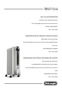 Manual de uso DeLonghi TRRS0715E Calefactor