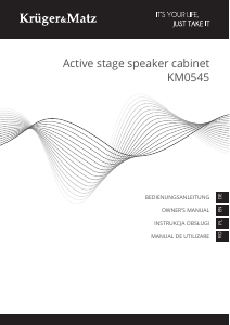 Manual Krüger and Matz KM0545 Speaker