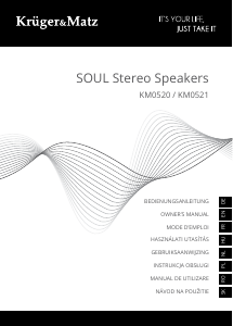 Manual Krüger and Matz KM0520 Soul Speaker