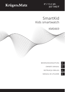 Manual Krüger and Matz KM0469B SmartKid Smart Watch