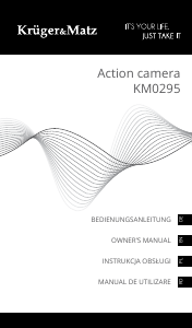 Bedienungsanleitung Krüger and Matz KM0295 Action-cam