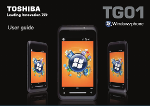 Handleiding Toshiba TG01 (Windows) Mobiele telefoon