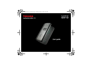 Handleiding Toshiba G910 Portege Mobiele telefoon