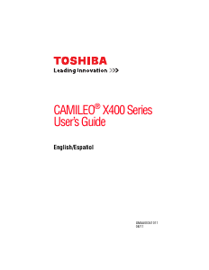 Handleiding Toshiba Camileo X416 Camcorder