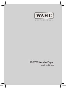 Manual Wahl ZY085 Hair Dryer