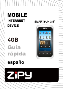 Manual de uso Zipy Smartfun 3.5 Tablet