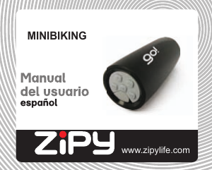 Mode d’emploi Zipy GO Minibiking Lecteur Mp3