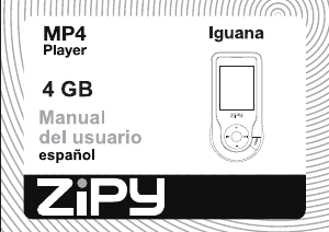 Manual de uso Zipy Iguana Reproductor de Mp3