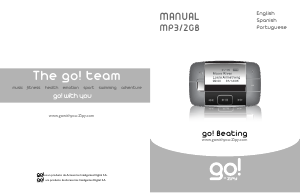 Manual de uso Zipy GO Beating Reproductor de Mp3