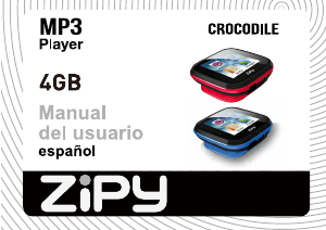 Manual de uso Zipy Crocodile Reproductor de Mp3