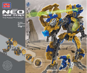 Návod Mega Bloks set 6310 Neo Shifters Atlas-Raan