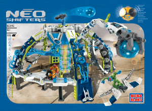 Manual Mega Bloks set 6315 Neo Shifters Hydrax energy base