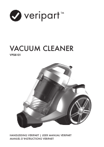 Manual Veripart VPSB101 Vacuum Cleaner