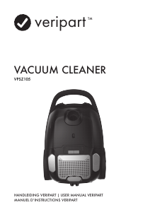 Manual Veripart VPSZ105 Vacuum Cleaner