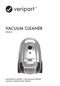 Manual Veripart VPSZ101 Vacuum Cleaner