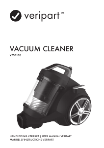 Manual Veripart VPSB103 Vacuum Cleaner