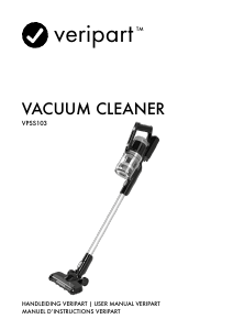 Manual Veripart VPSS103 Vacuum Cleaner