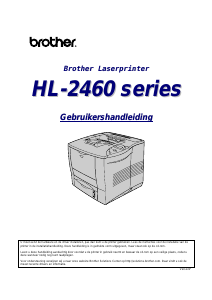 Handleiding Brother HL-2460 Printer