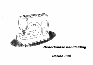 Handleiding Gritzner Dorina 304 Naaimachine