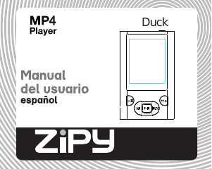 Manual de uso Zipy Duck Reproductor de Mp3