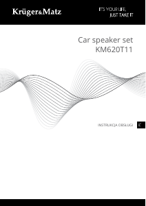 Instrukcja Krüger and Matz KM620T11 Głośnik samochodowy