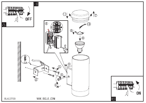 Handleiding Eglo 13709 Lamp