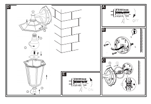 Manuale Eglo 22467 Lampada