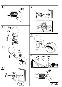 Manuale Eglo 27126 Lampada