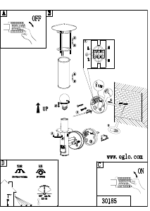 説明書 Eglo 30185 ランプ