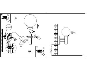 Manuale Eglo 30205 Lampada