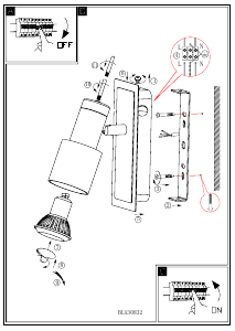 Manual de uso Eglo 30832 Lámpara