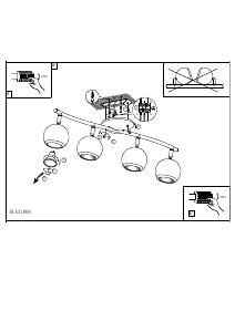 Návod Eglo 31008 Svietidlo