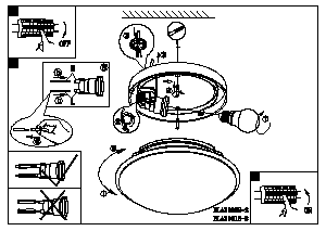 Εγχειρίδιο Eglo 31088 Λαμπτήρας