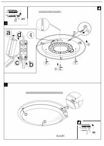 Manuale Eglo 31254 Lampada