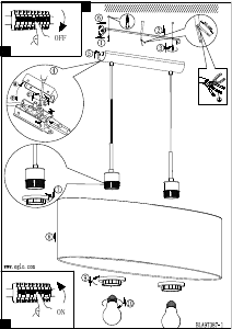 Manuale Eglo 31584 Lampada