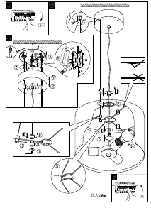 Manuale Eglo 31606 Lampada