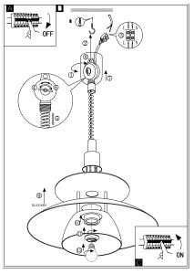 Instrukcja Eglo 31666 Lampa