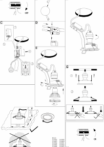 Instrukcja Eglo 31682 Lampa