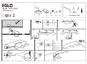 Manual de uso Eglo 32882 Lámpara