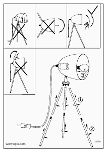 Manuale Eglo 33094 Lampada