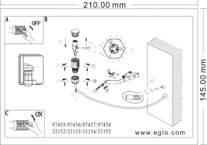 Mode d’emploi Eglo 33152 Lampe