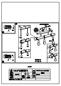 Manual Eglo 33166 Lamp