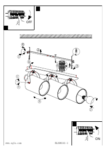 Manual Eglo 33647 Lampă