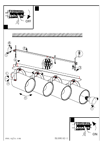 Manual Eglo 33648 Lampă