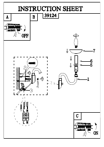 Manuale Eglo 39124 Lampada