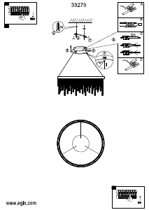 Manual Eglo 39279 Lampă